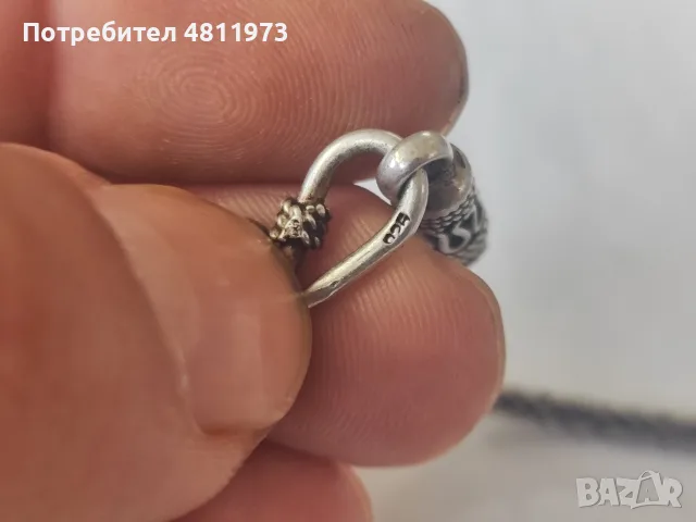Сребърна верижка 925, снимка 4 - Колиета, медальони, синджири - 55441014