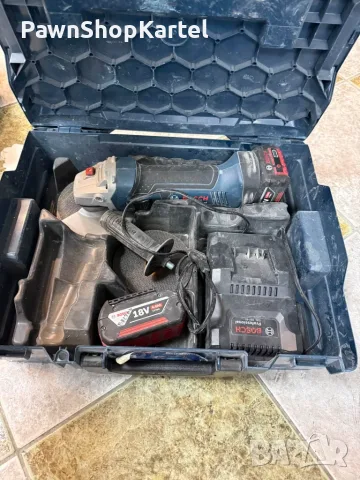 Ъглошлайф BOSCH PROFESSIONAL GWS 18-125 V-LI