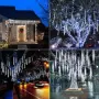 LED Висулки "Падащ сняг" White, снимка 3