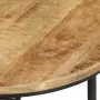 vidaXL Стифиращи маси, 3 бр, манго масив, снимка 8