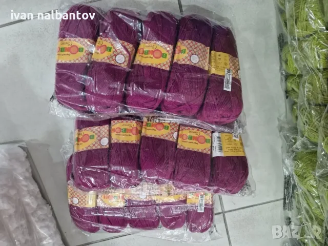 Прежда BONBON голямо разнообразие от цветове
