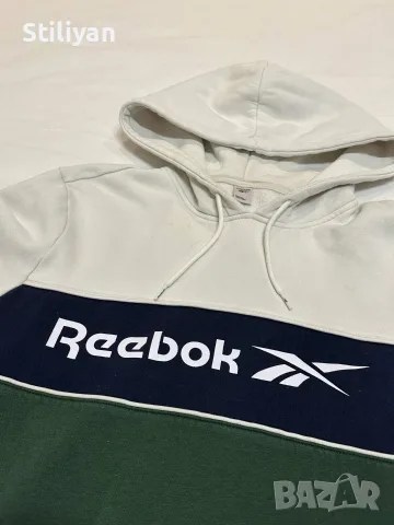 Reebok суитшърт с качулка, снимка 3 - Суичъри - 56639056