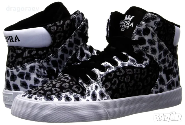 Нови кецове Supra Vaider static cheetah-white