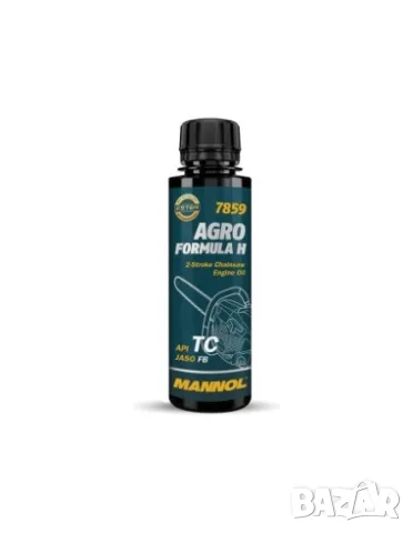 Масло за двутактови двигатели MANNOL 7859 Agro Formula H 120 мл