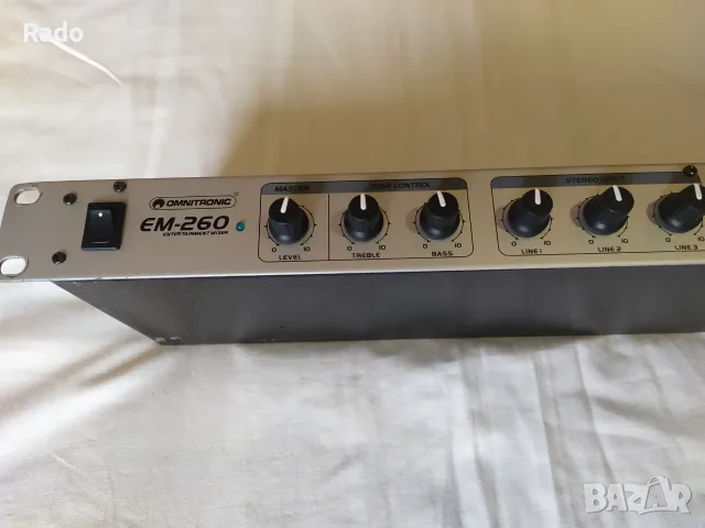 Продавам enter-tainment mixer "Omnitronic EM-260"