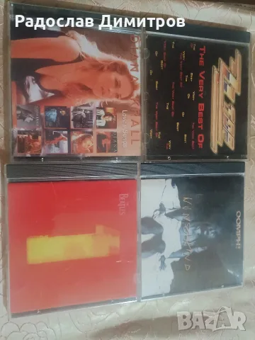 Лот от 4-ри диска Diana krall zz top oomphi beatles
