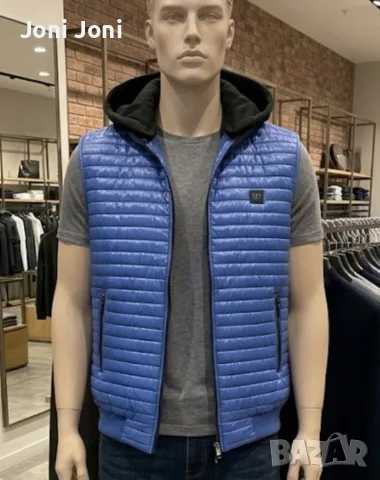 мъжки елек с качулка Urban Style,, снимка 4 - Якета - 56705394