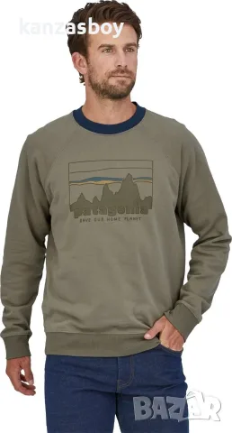 Patagonia Logo Lightweight - страхотна мъжка блуза L