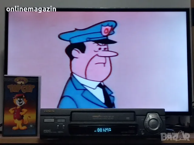 Рядка видеокасета TOP CAT 1961 VHS, снимка 10 - Анимации - 56709168