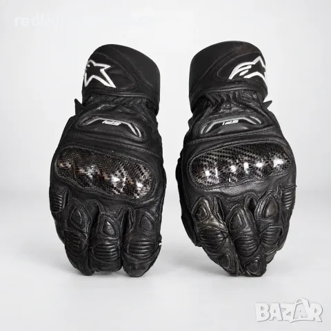 Alpinestars SP 1 кожени мото ръкавици 2XL карбонов протектор – Като ново
