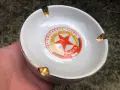 стар порцеланов пепелник "ЦСКА - СЕПТЕМВРИЙСКО ЗНАМЕ" - MADE IN BULGARIA, снимка 3