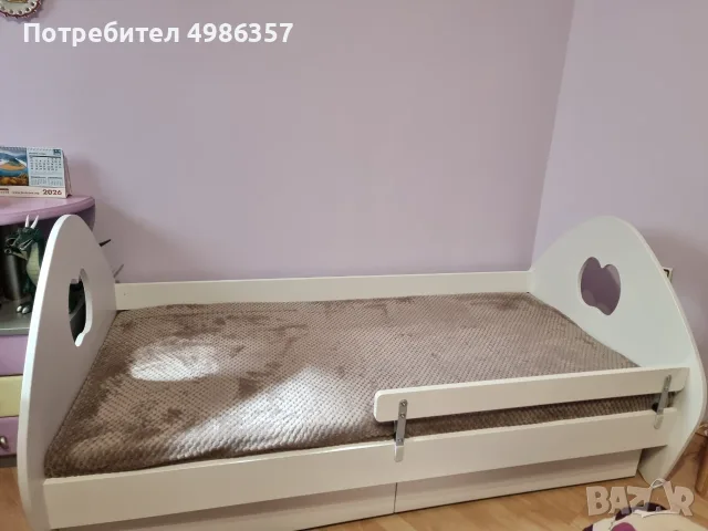 Продавам детско легло 80/160 - 200 евро, снимка 3 - Мебели за детската стая - 56604048