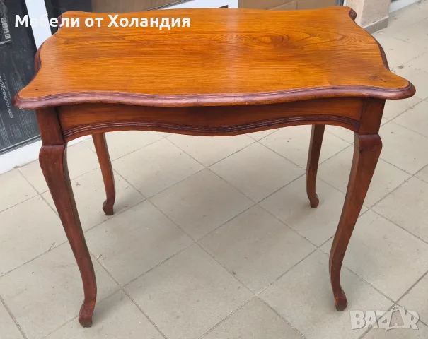 Висока антикварна масичка, снимка 2 - Маси - 56564121