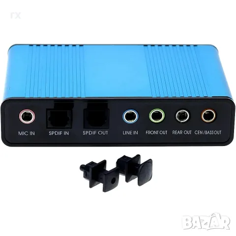 Външна USB звукова карта 5.1 Channel Audio с оптичен вход/изход