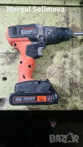 Акумулаторен винтоверт black and decker 18v