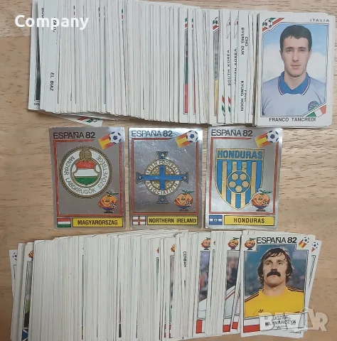 518 стикера Испания 1982 Мексико 1986 Панини Panini
