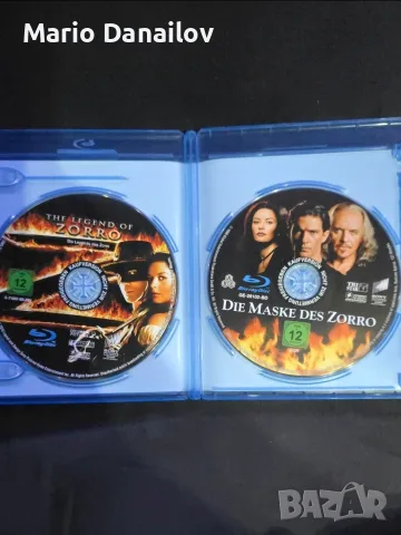 Zorro 1+2 Blu Ray / Зоро 1+2 Блу рей, снимка 3 - Blu-Ray филми - 56741150