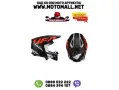 Мотокрос каска UFO RAYSON BLACK/WHITE/RED, снимка 1
