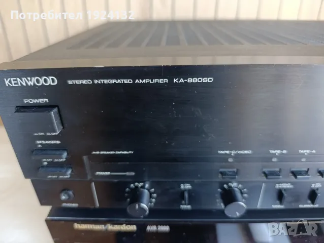 KENWOOD KA-880SD, снимка 2 - Ресийвъри, усилватели, смесителни пултове - 56620390