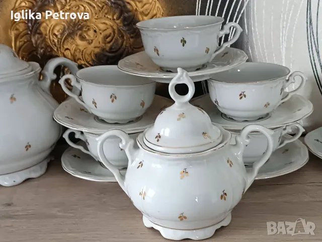 Винтидж сервиз Сталин Видин -1955, снимка 12 - Антикварни и старинни предмети - 56663475