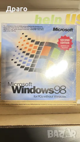 windows 98 оригинален, снимка 2 - Преинсталации - 56682049