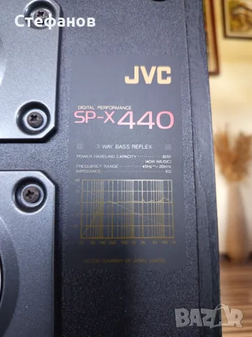 Тонколони JVC SP-X 440, снимка 8 - Тонколони - 56579703