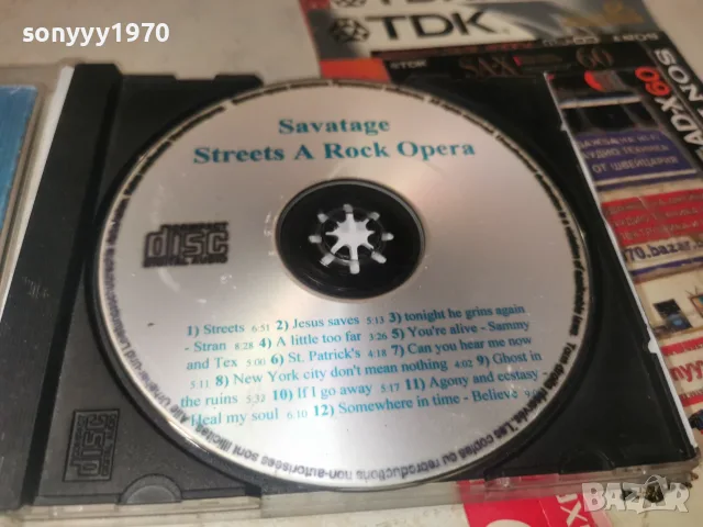 SAVATAGE CD 3010261349H2E8R, снимка 5 - CD дискове - 56736404