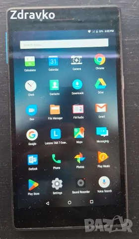 Таблет Lenovo Tab 4 Essential TB-7304I, Quad Core 1.3 GHz, 7", 1 GB RAM, 16 GB, 3G, 