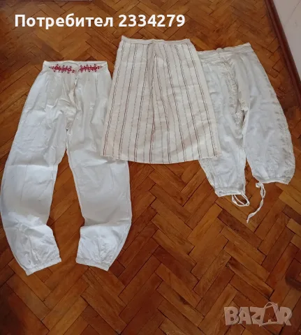 Старо тъкано бельо към фолклорна носия