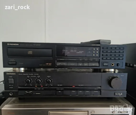 Усилвател Technics SU 600 и  Cd Pioneer Pd 6700, снимка 4 - Ресийвъри, усилватели, смесителни пултове - 56599034
