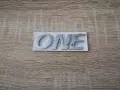 сребриста емблема MINI One, снимка 3