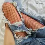 Фигурални чорапогащници тип мрежа, снимка 9