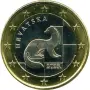 Хърватска монета от 1 евро, 2023 г., снимка 1