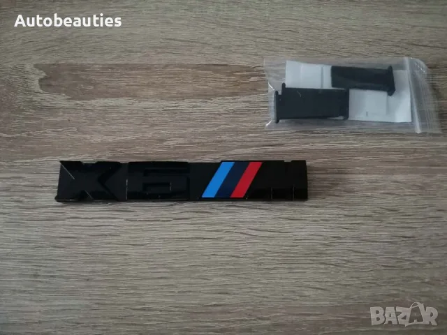 Предна решетка черна емблема BMW X6M