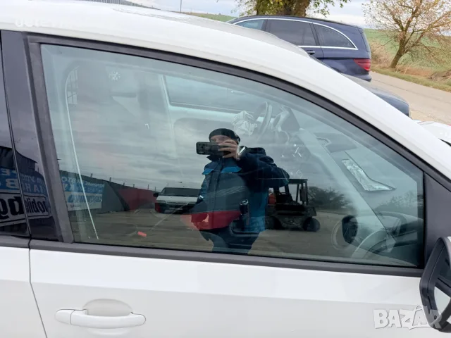 1S4845202C Стъкло на предна дясна врата Volkswagen Group зелено, слънцезащитно стъкло за Skoda