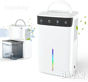 Чисто нов компактен влагоабсорбатор Macchiatto / EVARY 2.6L – Супер тих, с LED осветление   ​ ​