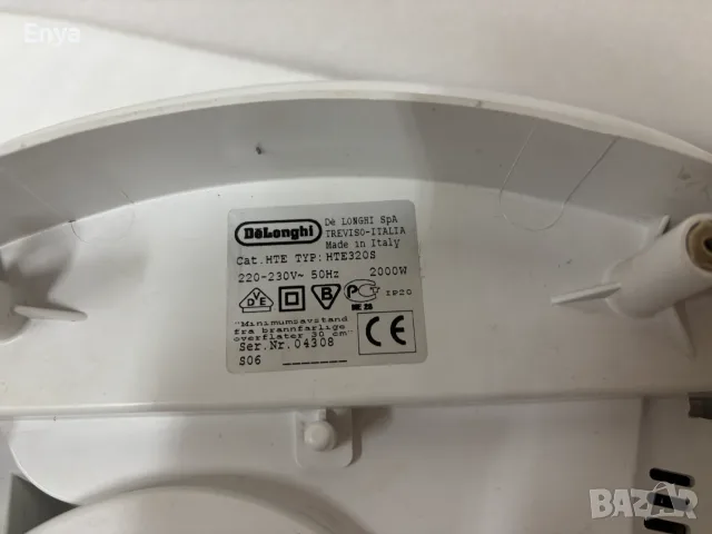 Вентилаторна печка (духалка) DeLonghi, снимка 7 - Отоплителни печки - 56613230
