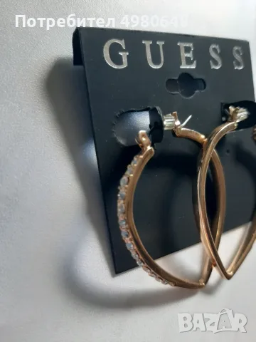 Чисто нови GUESS обеци, снимка 3 - Обеци - 56616837