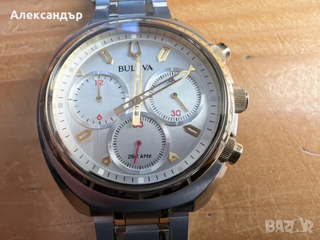 Мъжки часовник Bulova CURV (модел 98A157), снимка 4 - Мъжки - 56649055