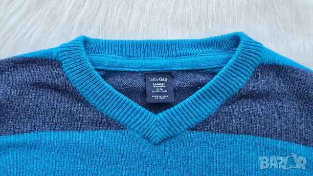 Бебешки пуловер babyGap 12-18 месеца, снимка 2 - Бебешки блузки - 52292890
