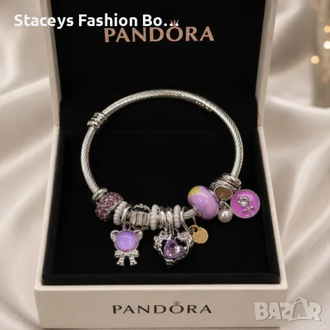 Гривни тип Pandora, снимка 6 - Гривни - 56747832