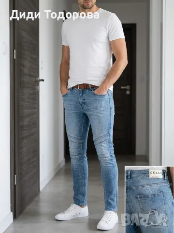 Мъжки дънки Guess - модел Jay Skinny