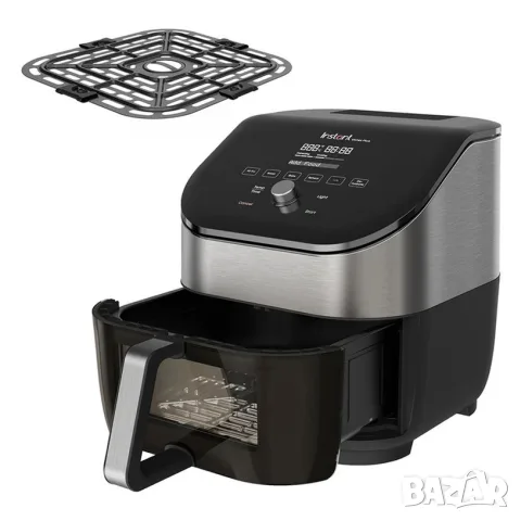 Еър Фрайър Instant Vortex PLUS ClearCook & OdourErase, снимка 6 - Фритюрници - 56601304