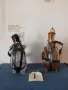 Стари декоративни стъклени шишета бутилки за алкохолни напитки, снимка 7
