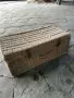 Куфар от ратан ръчноплетен, снимка 1