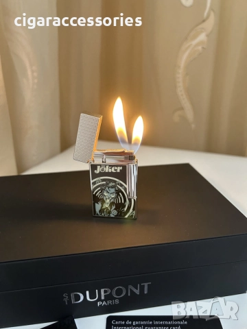 Запалка S.T. Dupont Ligne 2 Joker – двоен мек пламък