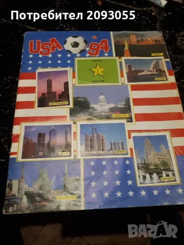 Програма от 1994 година usa, снимка 8 - Футбол - 56631466