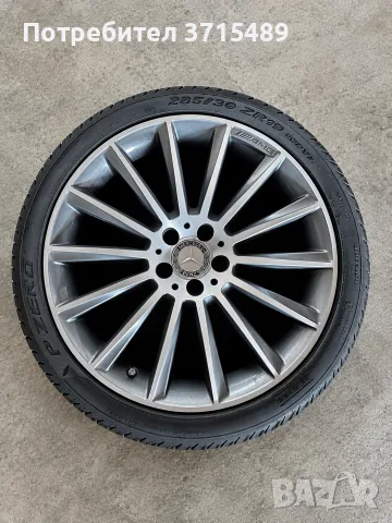 Единична джанта Mercedes AMG 19 цола 8.5J + гума 285/30 R19