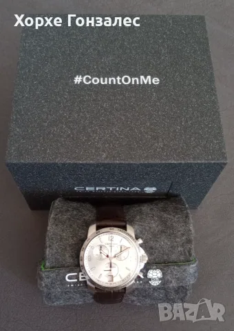 Certina DS Podium Chronograph, 40мм, снимка 2 - Мъжки - 56719120