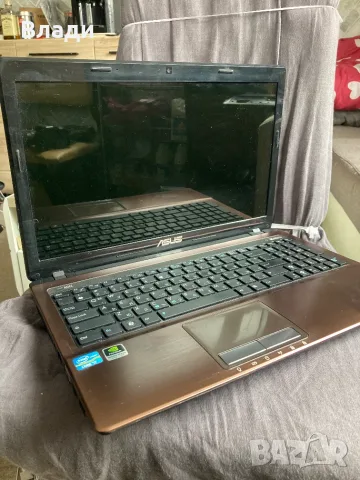 Лаптоп Asus K53S Intel I7-2630Q 2.0-2.9GHZ, 120 GB SSD, 1 TB HDD, 2 GB GPU, 8 GB RAM
